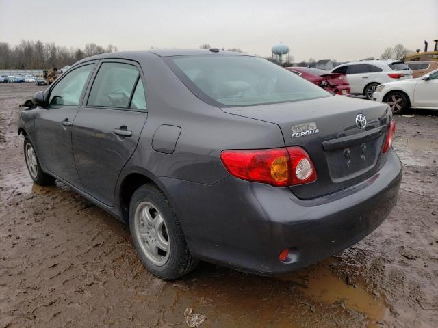 JTDBL40EX9J002848 - 2009 TOYOTA COROLLA BASE 灰色 照片 2