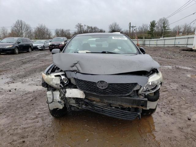 JTDBL40EX9J002848 - 2009 TOYOTA COROLLA BASE GRAY photo 5