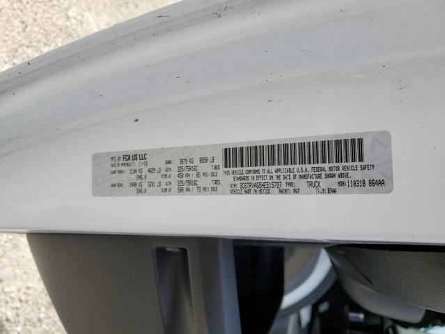 3C6TRVAG5HE515727 - 2017 RAM PROMASTER 1500 STANDARD WHITE photo 13