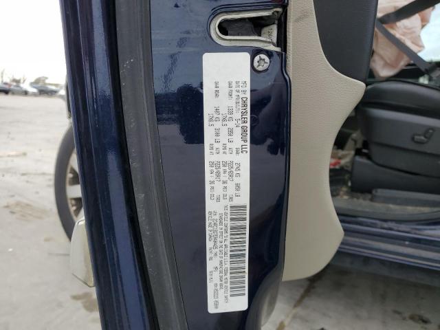 2C4RC1BG7ER404425 - 2014 CHRYSLER TOWN & COU TOURING Синій фото 13