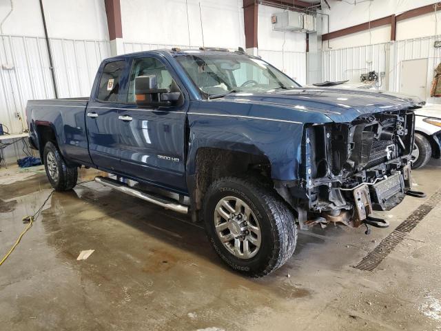 1GC2KZEG0FZ510043 - 2015 CHEVROLET SILVERADO K3500 LT BLUE photo 4