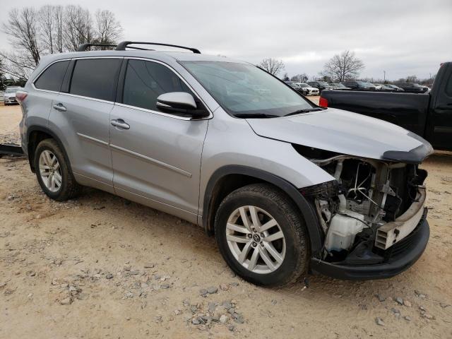 5TDBKRFH8GS300512 - 2016 TOYOTA HIGHLANDER LE SILVER photo 4