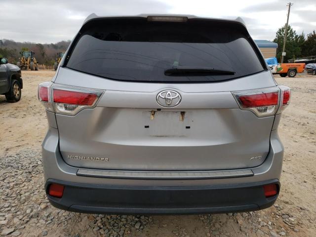 5TDBKRFH8GS300512 - 2016 TOYOTA HIGHLANDER LE SILVER photo 6