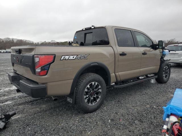 1N6AA1ED4RN101400 - 2024 NISSAN TITAN PRO-4X BROWN photo 3