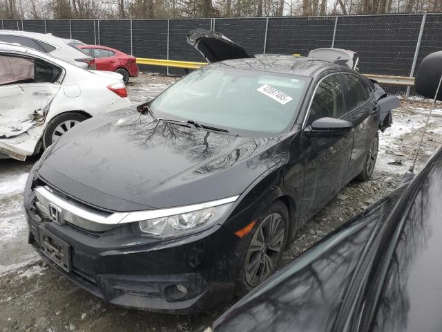 JHMFC1F73JX005258 - 2018 HONDA CIVIC EXL BLACK photo 1