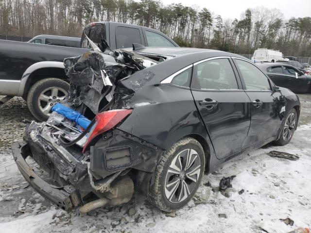 JHMFC1F73JX005258 - 2018 HONDA CIVIC EXL BLACK photo 3