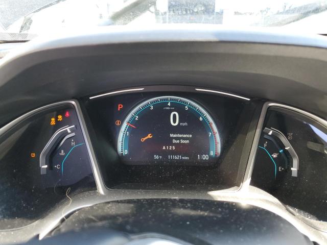 JHMFC1F73JX005258 - 2018 HONDA CIVIC EXL BLACK photo 9