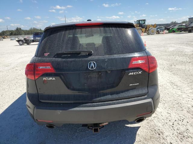 2HNYD28419H511052 - 2009 ACURA MDX TECHNOLOGY BLACK photo 6