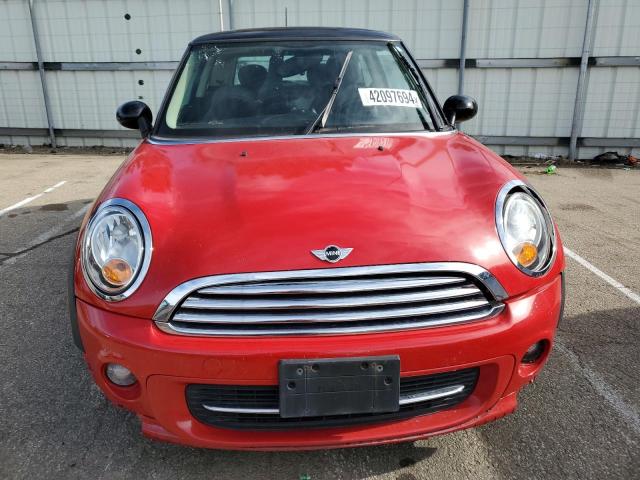 WMWSU3C50DT371621 - 2013 MINI COOPER RED photo 5