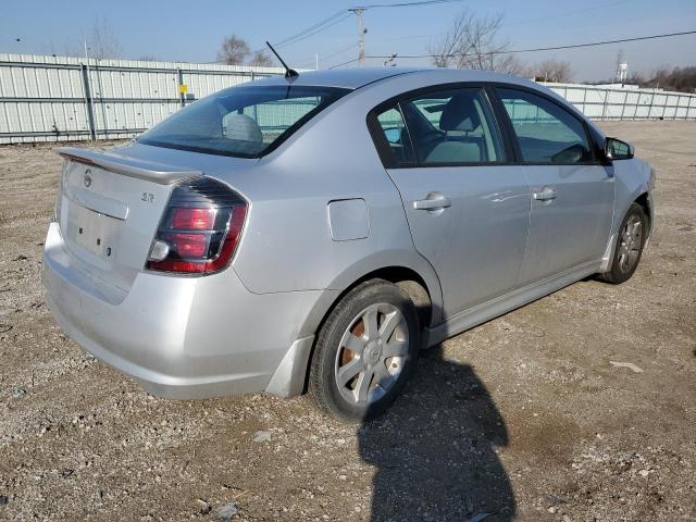 3N1AB6AP9AL711622 - 2010 NISSAN SENTRA 2.0 SILVER photo 3