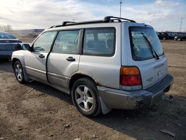 JF1SF6558XH732294 - 1999 SUBARU FORESTER S ვერცხლისფერი ფოტო 2