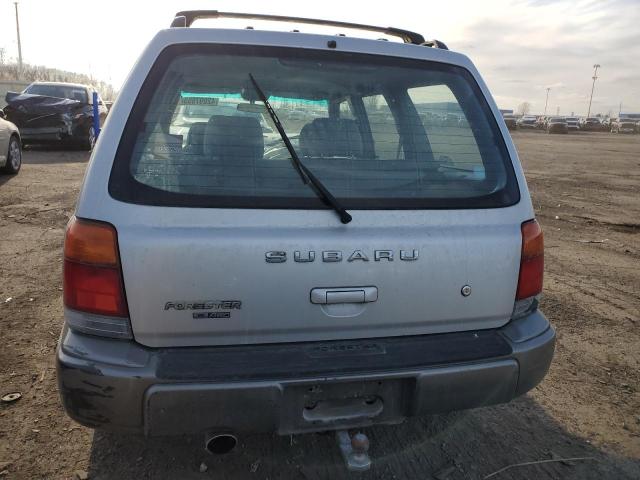 JF1SF6558XH732294 - 1999 SUBARU FORESTER S ვერცხლისფერი ფოტო 6