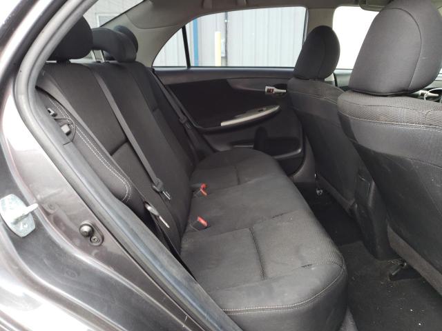 5YFBU4EE9CP039866 - 2012 TOYOTA COROLLA BASE CHARCOAL photo 10