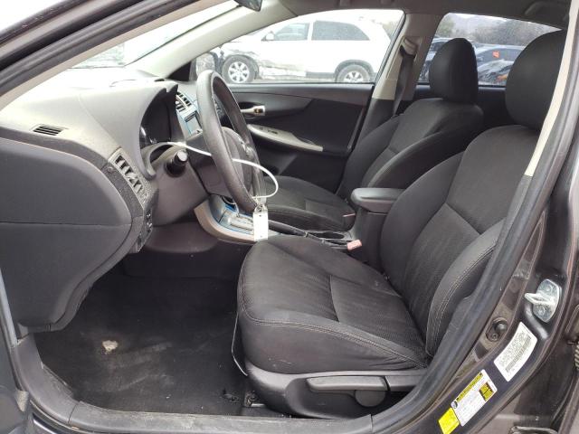 5YFBU4EE9CP039866 - 2012 TOYOTA COROLLA BASE CHARCOAL photo 7
