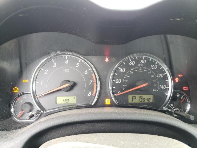 5YFBU4EE9CP039866 - 2012 TOYOTA COROLLA BASE CHARCOAL photo 9