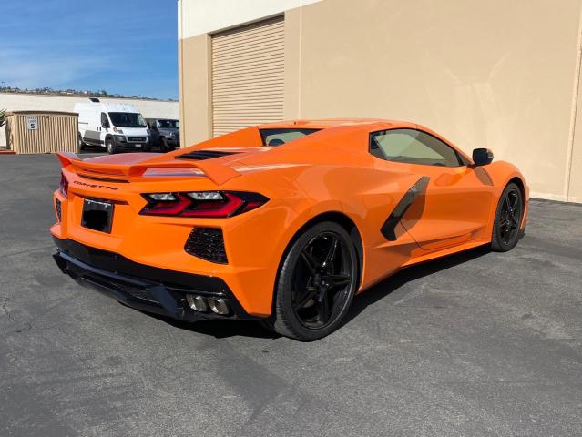 1G1YA3D40P5111927 - 2023 CHEVROLET CORVETTE S ORANGE photo 4