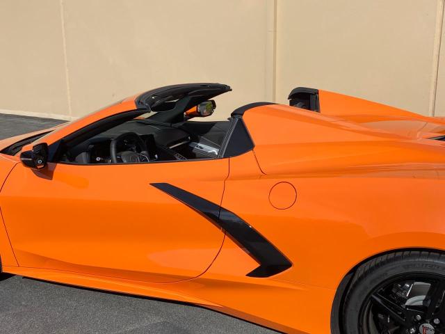 1G1YA3D40P5111927 - 2023 CHEVROLET CORVETTE STINGRAY 1LT ORANGE photo 7