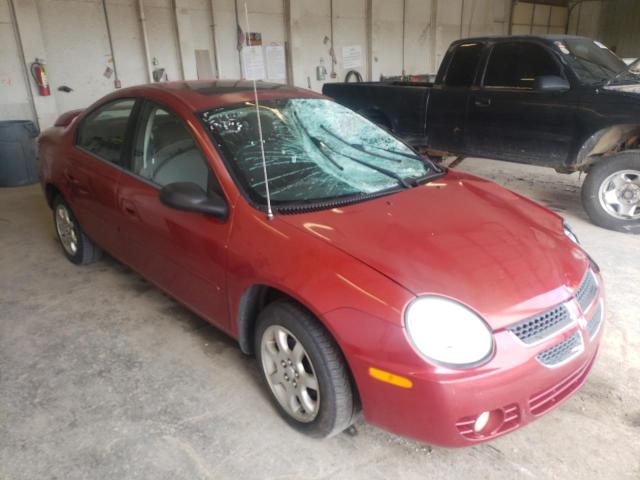 1B3ES56C83D249448 - 2003 DODGE NEON SXT RED photo 4