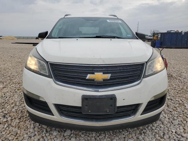 1GNKRFED2EJ358660 - 2014 CHEVROLET TRAVERSE LS WHITE photo 5