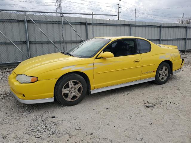 2G1WX15K629328062 - 2002 CHEVROLET MONTE CARL SS YELLOW photo 1