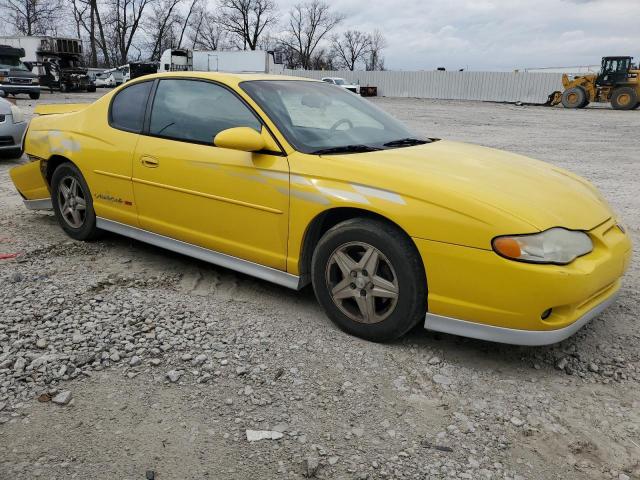 2G1WX15K629328062 - 2002 CHEVROLET MONTE CARL SS YELLOW photo 4