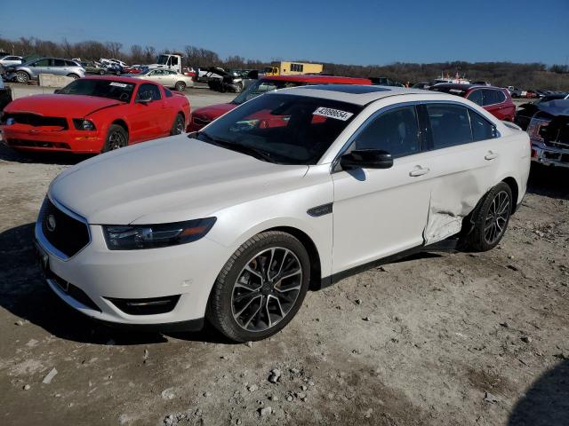 1FAHP2KT0HG114705 - 2017 FORD TAURUS SHO WHITE photo 1