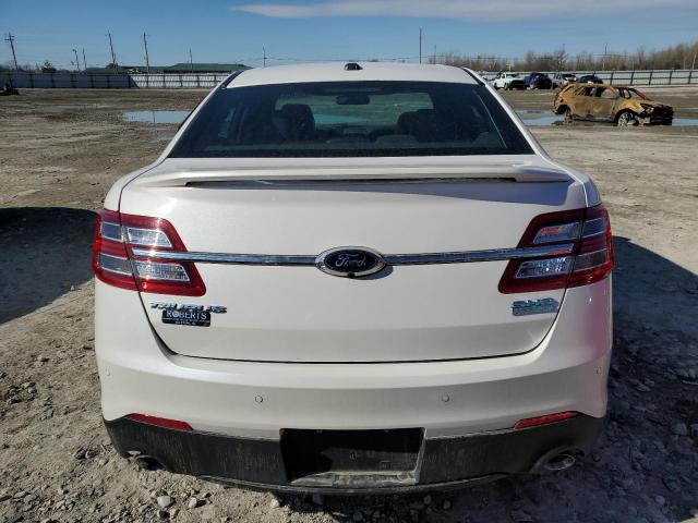 1FAHP2KT0HG114705 - 2017 FORD TAURUS SHO WHITE photo 6