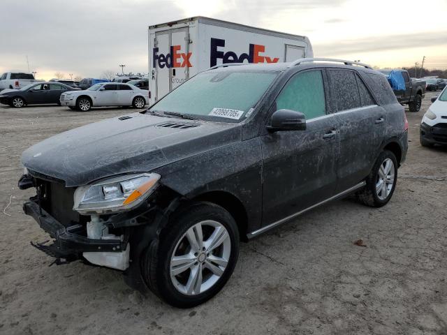 4JGDA5HB7FA551543 - 2015 MERCEDES-BENZ ML 350 4MATIC BLACK photo 1