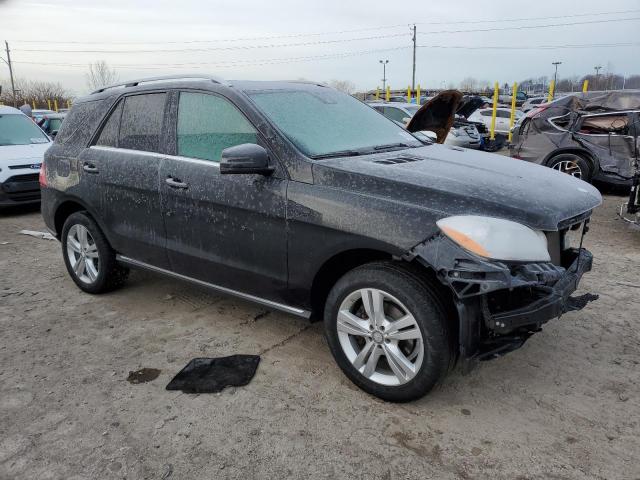 4JGDA5HB7FA551543 - 2015 MERCEDES-BENZ ML 350 4MATIC BLACK photo 4