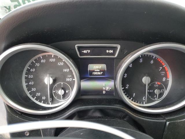 4JGDA5HB7FA551543 - 2015 MERCEDES-BENZ ML 350 4MATIC BLACK photo 9