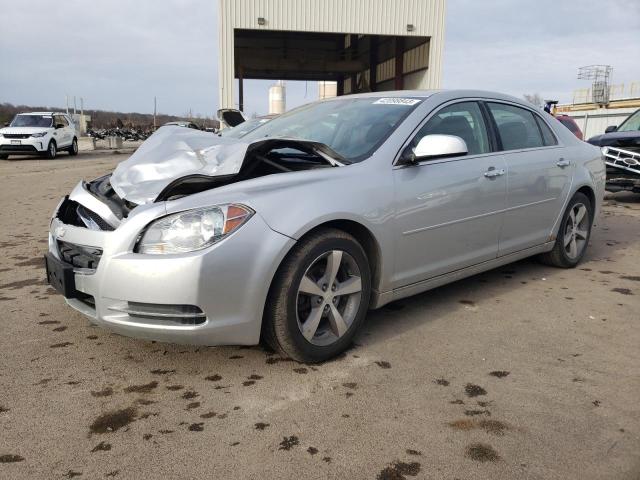 1G1ZC5EUXCF355677 - 2012 CHEVROLET MALIBU 1LT SILVER photo 1