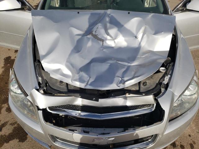 1G1ZC5EUXCF355677 - 2012 CHEVROLET MALIBU 1LT SILVER photo 11