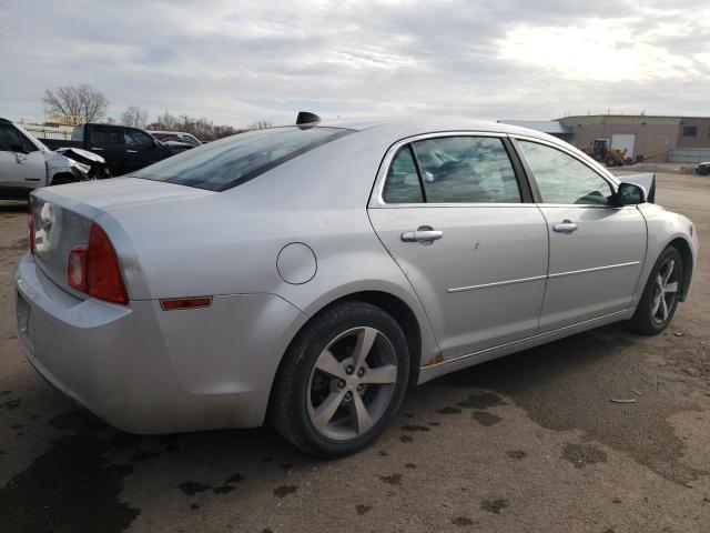 1G1ZC5EUXCF355677 - 2012 CHEVROLET MALIBU 1LT SILVER photo 3