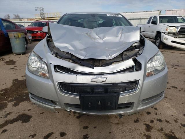 1G1ZC5EUXCF355677 - 2012 CHEVROLET MALIBU 1LT SILVER photo 5
