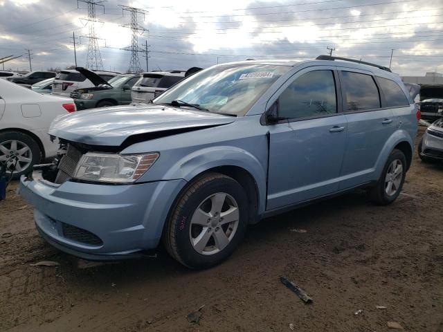 3C4PDCAB6DT598804 - 2013 DODGE JOURNEY SE BLUE photo 1