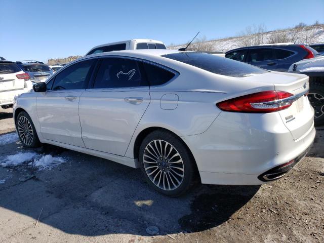 3FA6P0T93HR228950 - 2017 FORD FUSION SE WHITE photo 2