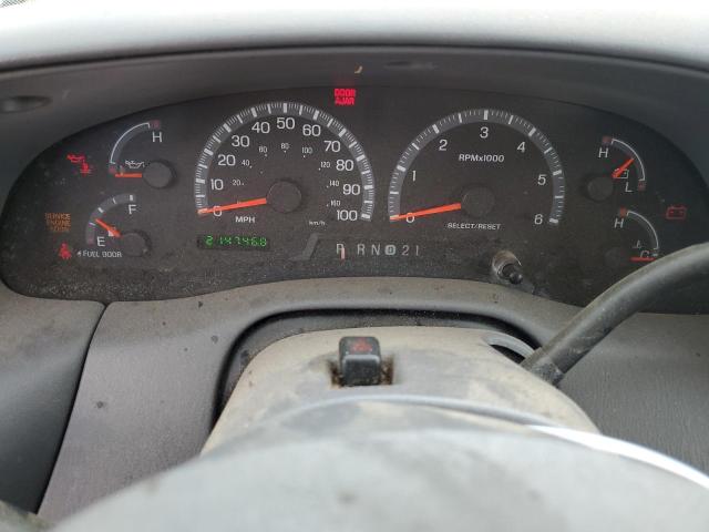 1FTRX18L63NB67042 - 2003 FORD F150 GRAY photo 9