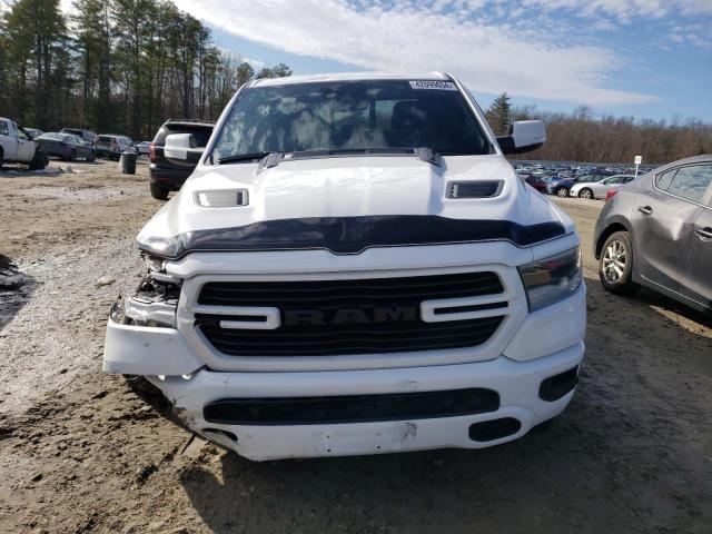 1C6SRFVTXMN706901 - 2021 RAM 1500 SPORT WHITE photo 5