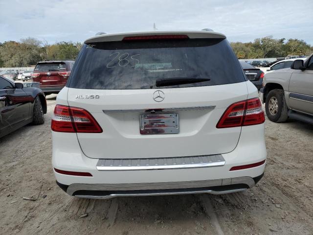 4JGDA5JB6FA501694 - 2015 MERCEDES-BENZ ML 350 WHITE photo 6