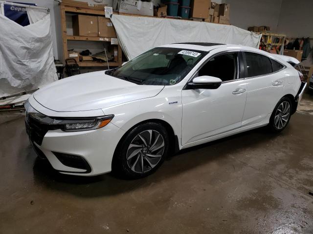 19XZE4F90NE003825 - 2022 HONDA INSIGHT TOURING WHITE photo 1