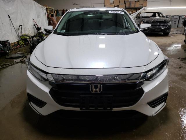 19XZE4F90NE003825 - 2022 HONDA INSIGHT TOURING WHITE photo 5