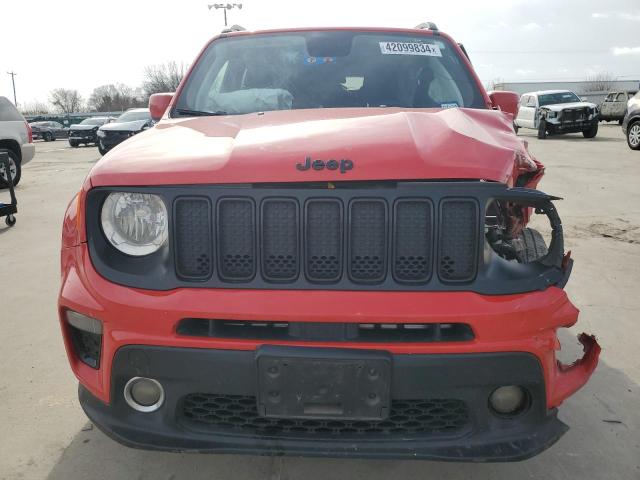 ZACNJABB3KPK86539 - 2019 JEEP RENEGADE LATITUDE RED photo 5