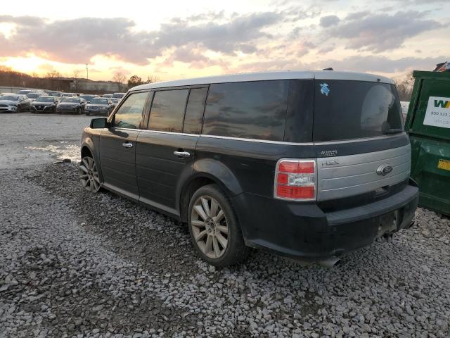 2FMHK6DT6BBD17377 - 2011 FORD FLEX LIMITED BLACK photo 2