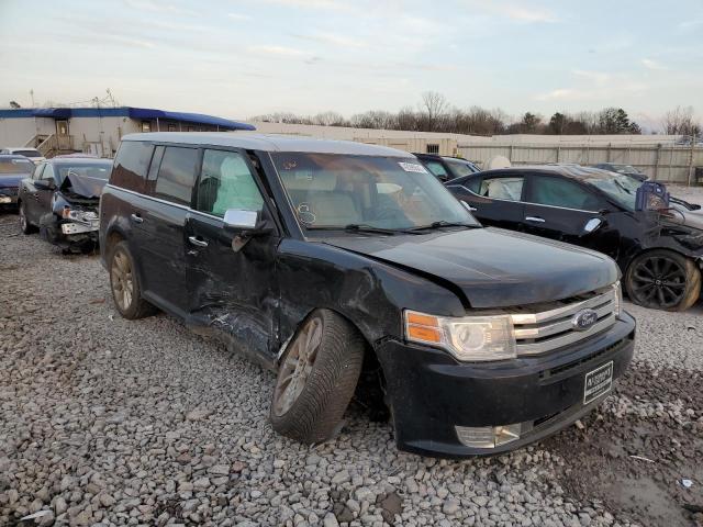 2FMHK6DT6BBD17377 - 2011 FORD FLEX LIMITED BLACK photo 4