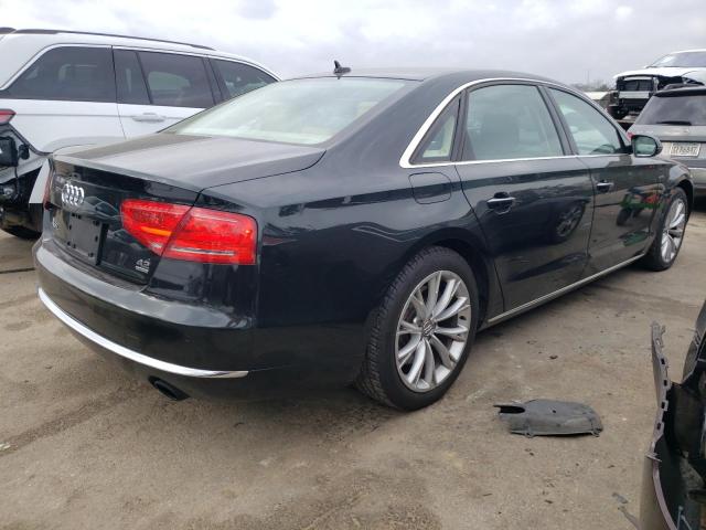 WAURVAFD1BN017241 - 2011 AUDI A8 L QUATTRO BLACK photo 3