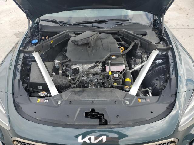 KNAE35LD2P6131251 - 2023 KIA STINGER GT LINE GREEN photo 11