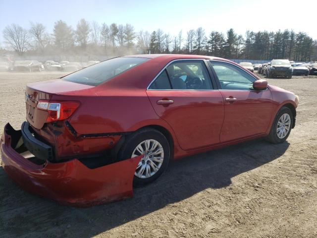 4T4BF1FK1CR176981 - 2012 TOYOTA CAMRY BASE RED photo 3