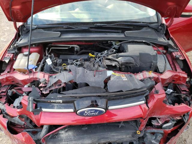 1FAHP3J29CL227552 - 2012 FORD FOCUS TITANIUM RED photo 11