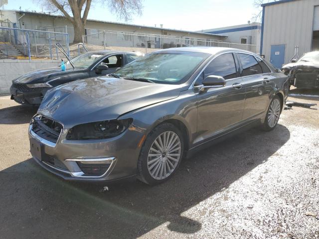 3LN6L5E9XHR608606 - 2017 LINCOLN MKZ RESERVE GRAY photo 1