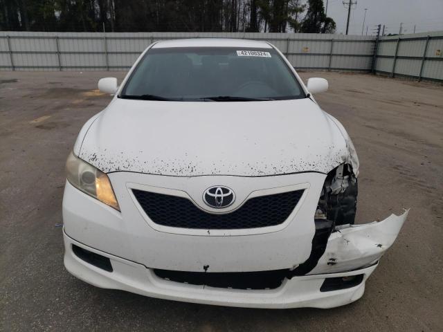 4T1BE46K89U852933 - 2009 TOYOTA CAMRY BASE WHITE photo 5